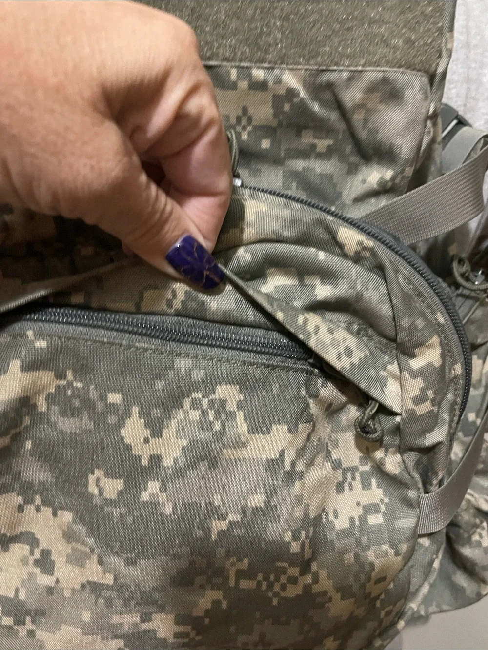 CamelBak Digital Camo Hydration Pack in Olive/Gray Linchpin Model